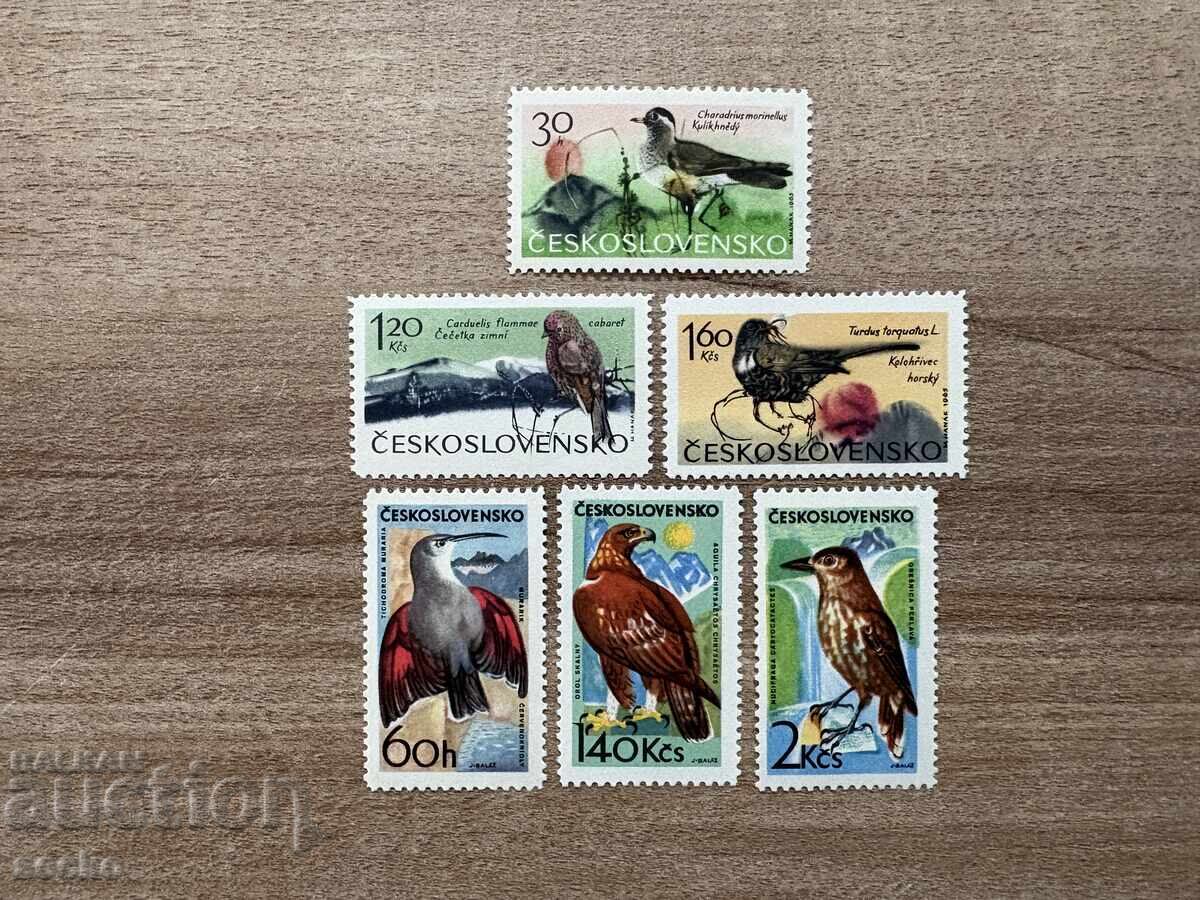 Чехословакия - Планински птици (1965) MNH
