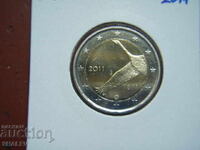 2 euro 2011 Finland "200 years bank" /Финландия Unc (2 евро)
