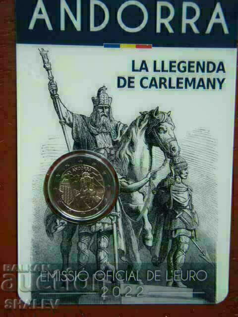 2 Euro 2022 Andorra "Charlemagne" (2) Andorra - Unc (2 Euro) with price € 33.89 | 66.28 BGN