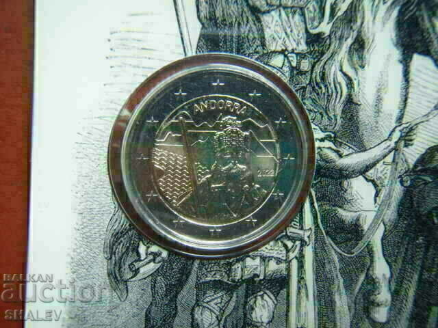 Delivery of 2 Euro 2022 Andorra "Charlemagne" (2) Andorra - Unc (2 Euro)