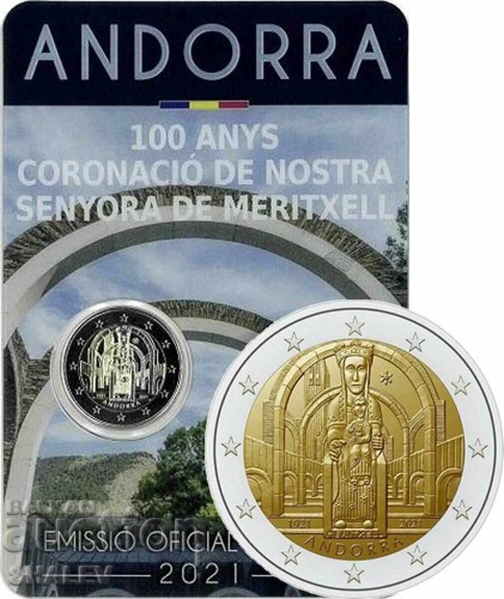 2 Euro 2021 Andorra "100 years" (Андора) /1/ - Unc (2 евро) 2 Euro 2021 Andorra "100 years" (Андора) /1/ - Unc (2 евро)