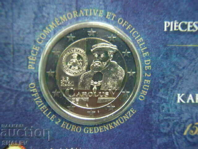 Аукцион 2 Euro 2021 Belgium "500 y coins Carol V" /Белгия/ (2) - Unc