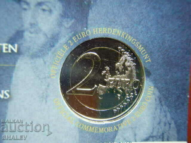 2 Euro 2021 Belgium "500 y coins Carol V" /Белгия/ (2) - Unc - 7