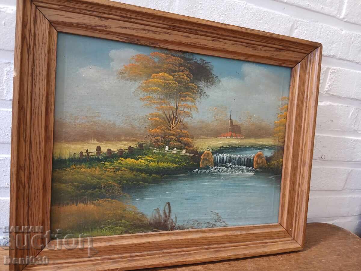 Oil painting on canvas with price € 0.01 | 0.02 BGN