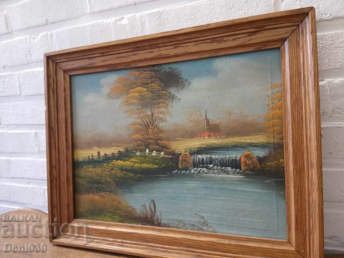 Delivery of Oil painting on canvas