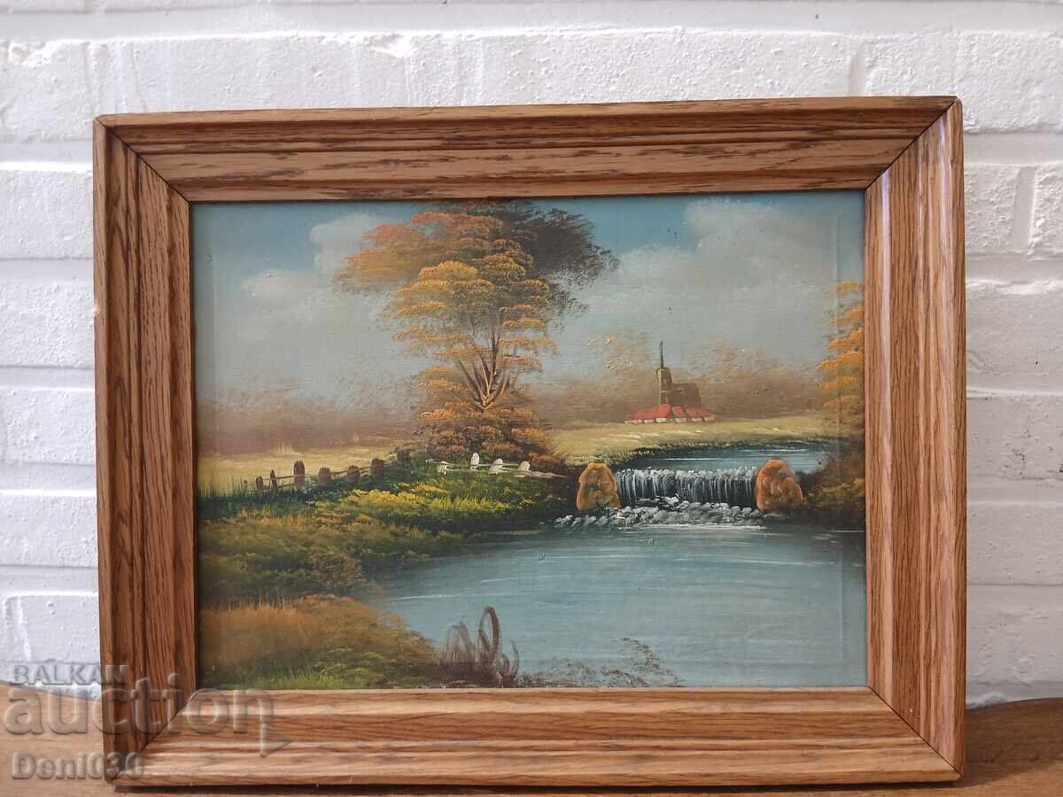 Oil painting on canvas