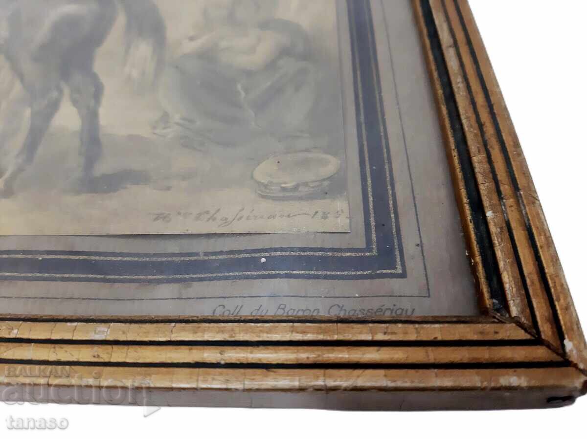 Théodore Chassériau — „Un arab prezentând o iapă” - 7 Théodore Chassériau — „Un arab prezentând o iapă” - 7