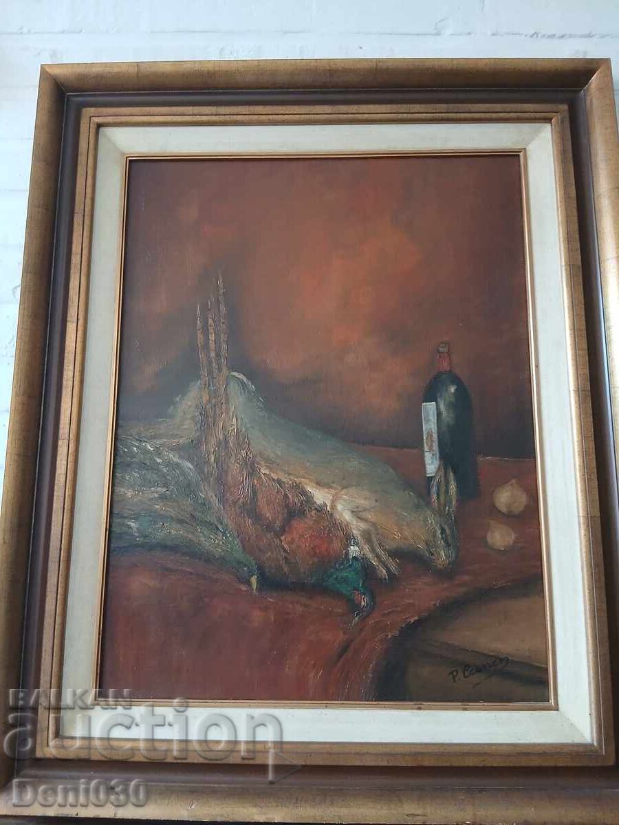 Pictură mare în ulei de autor pe pânză - 5 Pictură mare în ulei de autor pe pânză - 5