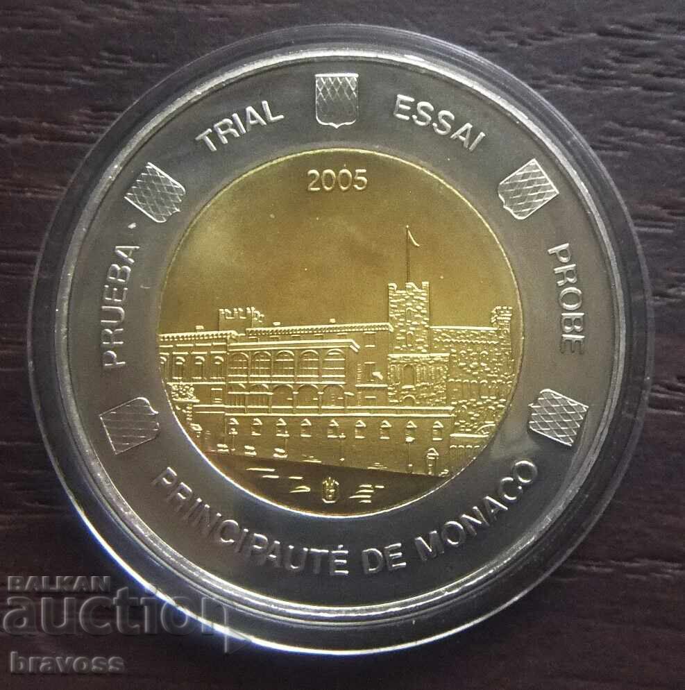 Монако - 2 евро 2005 - ПРОБА