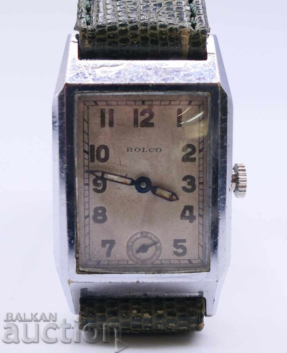 Ceas de mână Rolco/Rolex din perioada Art Deco 1930, negociabil Ceas de mână Rolco/Rolex din perioada Art Deco 1930, negociabil