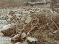 FOTOGRAFIE REGALĂ - PRIMUL RĂZBOI MONDIAL, SOLDAT, UNIFORMĂ