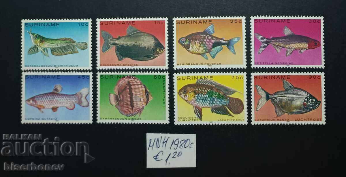 Suriname, 1979 - 1982, mint never hinged Suriname, 1979 - 1982, mint never hinged