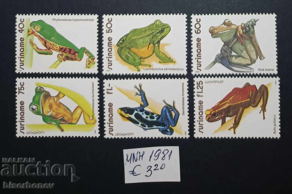 Suriname, 1979 - 1982, mint never hinged Suriname, 1979 - 1982, mint never hinged