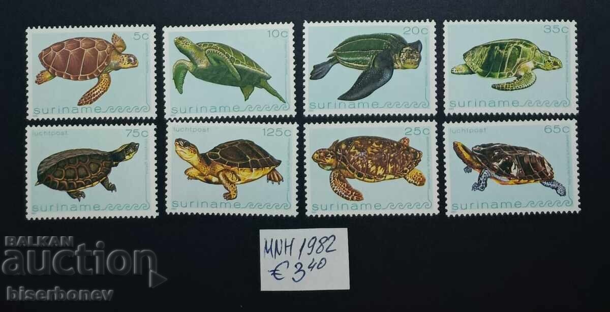 Суринам , 1979 - 1982 г.  чисти гърбове
