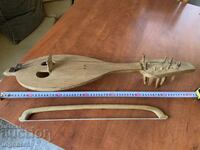 GADULKA BOW ANTIQUE WOOD MUSICAL INSTRUMENT