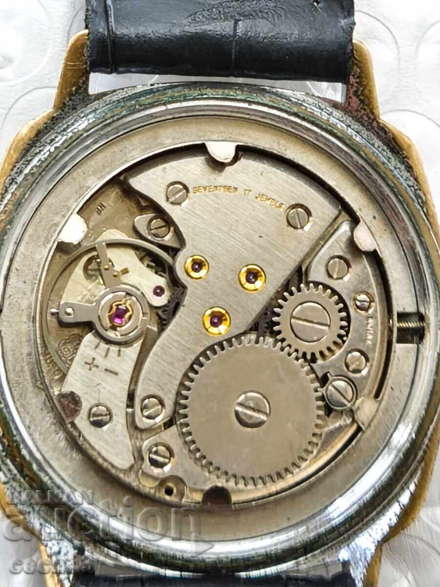 Технос Винтидж часовник. Калибър FHF 969/4 - 17 рубина. Inca with price € 75.00 | 146.69 BGN