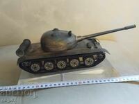 Бронзов танк статуетка пластика СССР