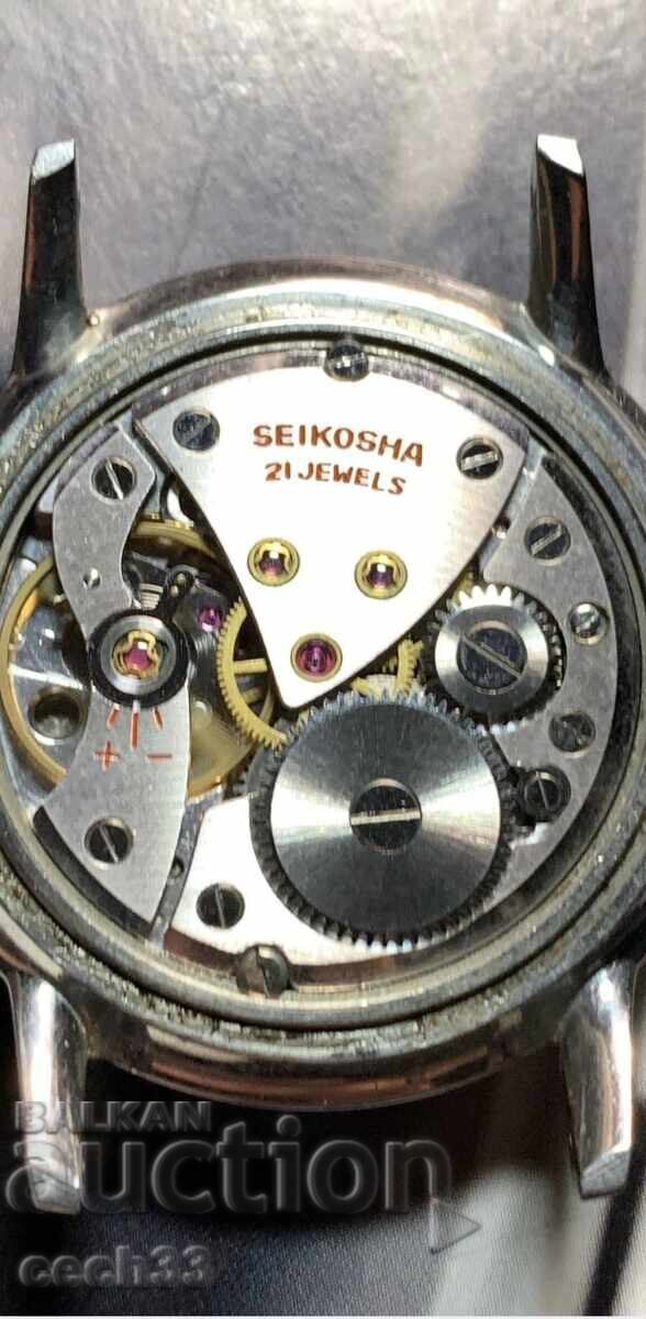 Seiko Cronos Self Dator - Seikosha 21 Jewels - Diashock - Re with price € 150.00 | 293.38 BGN Seiko Cronos Self Dator - Seikosha 21 Jewels - Diashock - Re with price € 150.00 | 293.38 BGN