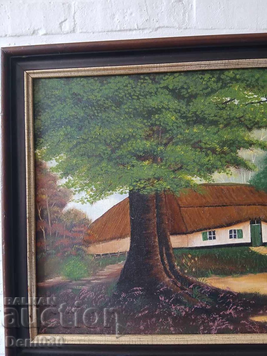 Frumos pictură originală în ulei pe pânză într-un cadru frumos cu preț € 0.01 | 0.02 BGN Frumos pictură originală în ulei pe pânză într-un cadru frumos cu preț € 0.01 | 0.02 BGN