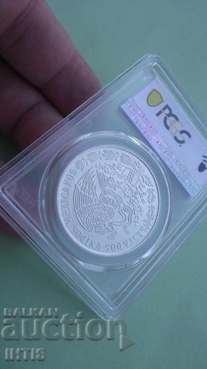 ΝΟΜΙΣΜΑ-100p.-Εκατό πέσος Μεξικό *1977*MS65*PCGS - από 0,01€ - 7 ΝΟΜΙΣΜΑ-100p.-Εκατό πέσος Μεξικό *1977*MS65*PCGS - από 0,01€ - 7