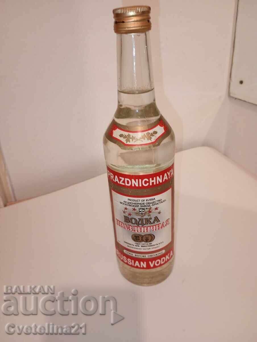 Vodcă rusească veche 1970-1980, alcool vechi, vodcă Stolichnaya
