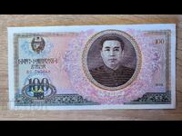 Coreea de Nord 100 won 1978 UNC