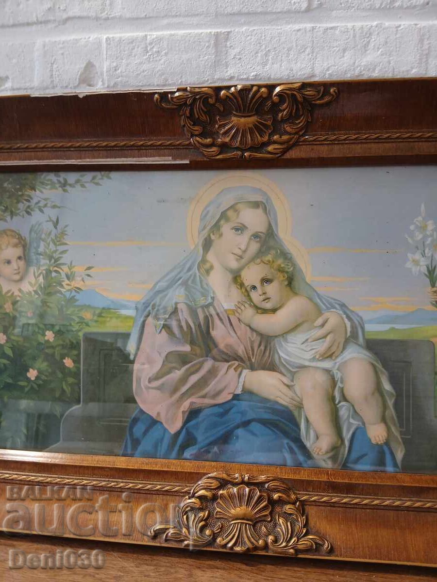Delivery of Beautifully framed reproduction