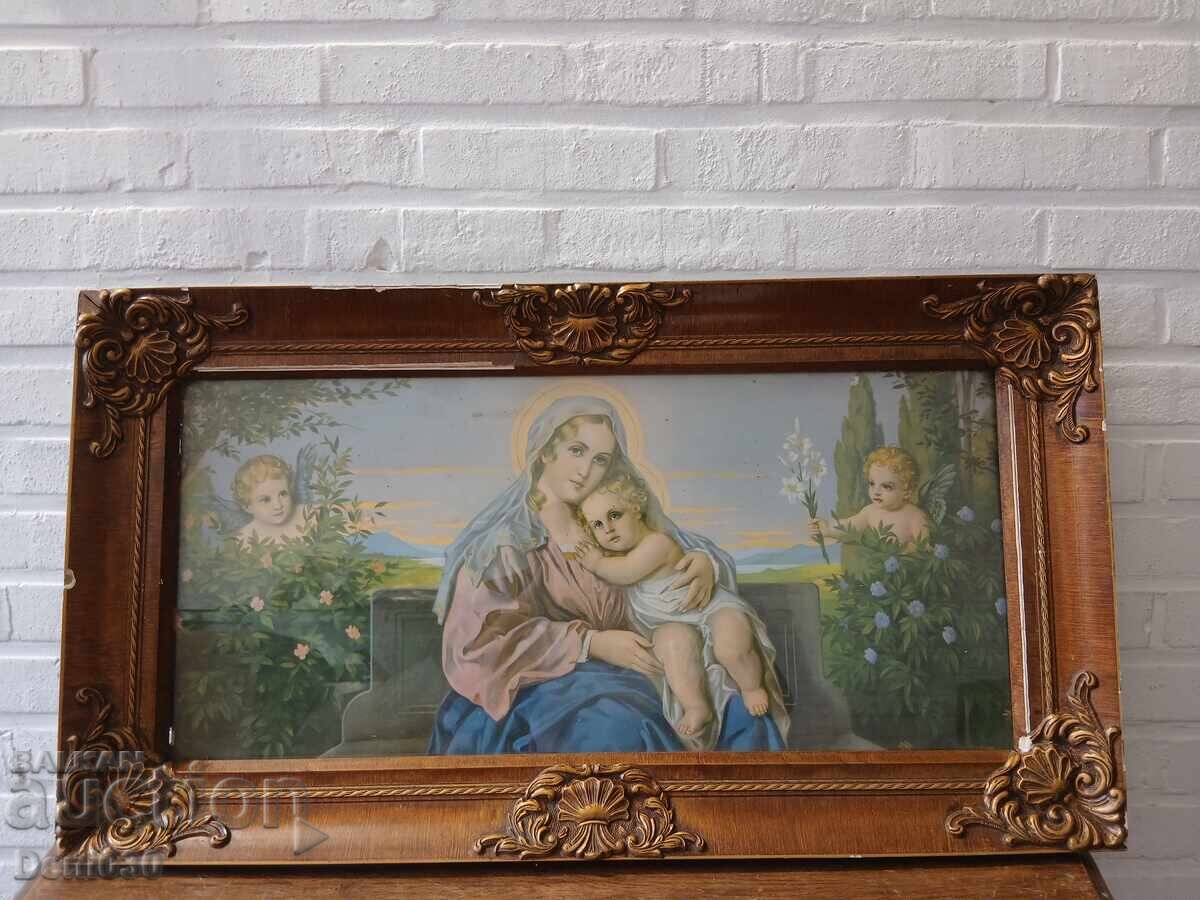 Beautifully framed reproduction