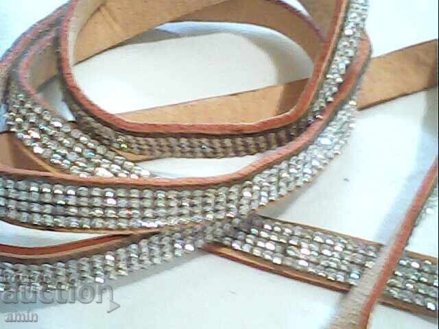 Auction Beautiful belt with crystals Auction Beautiful belt with crystals
