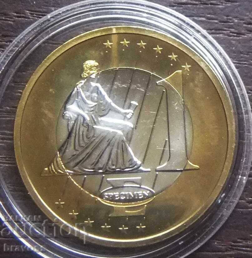 Словакия - 1 евро - 2003 - Проба с цена € 4.50 | 8.80 лв.