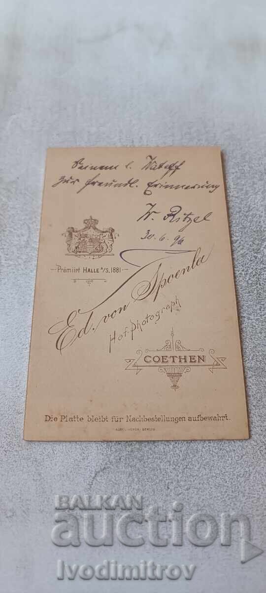 Fotografie Tânăr 1896 Carton cu preț € 4.34 | 8.49 BGN