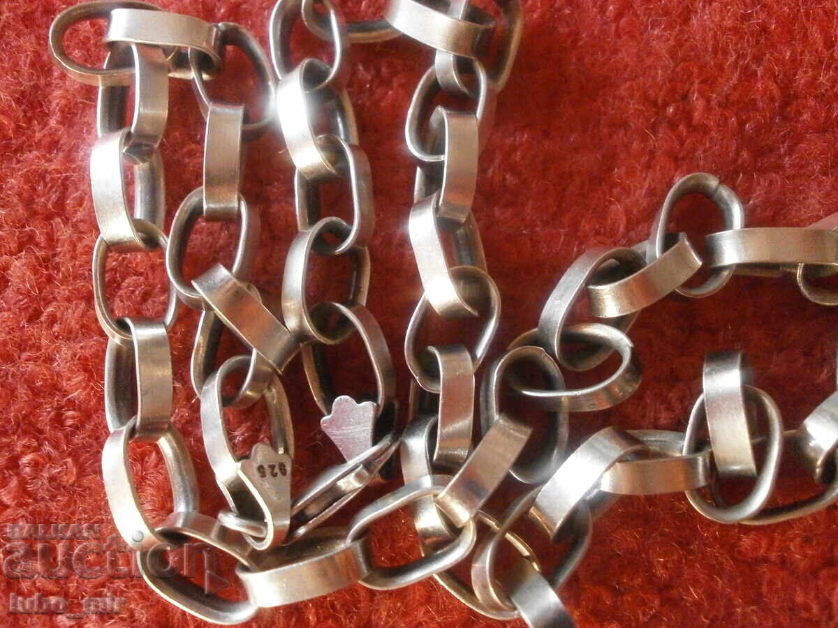 Auction  OLD SILVER CHAIN - NECKLACE