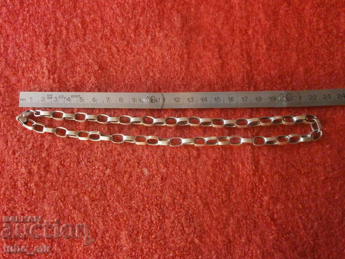 OLD SILVER CHAIN - NECKLACE - 5