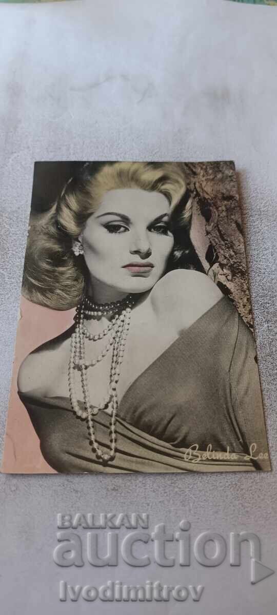 Belinda Lee postcard