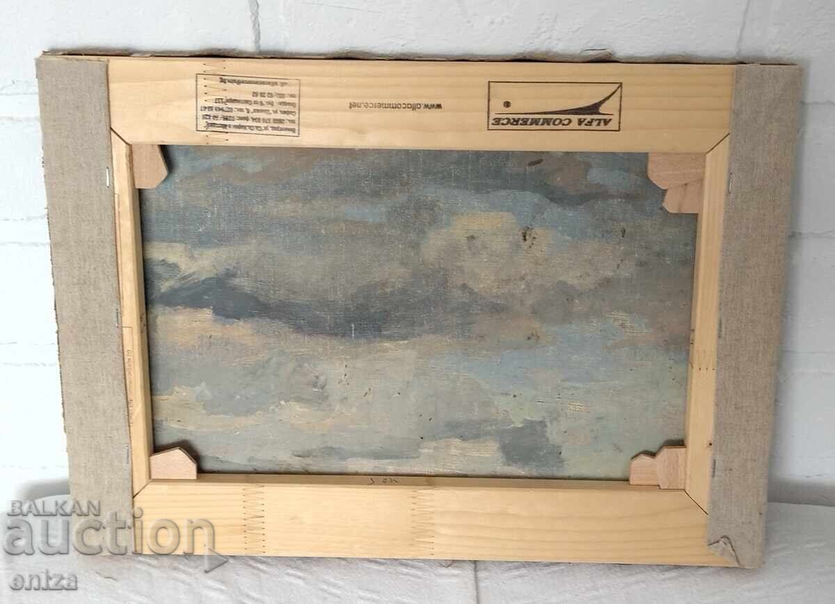 Δημοπρασία Παλιά ζωγραφιά θαλασσινό τοπίο Δημοπρασία Παλιά ζωγραφιά θαλασσινό τοπίο