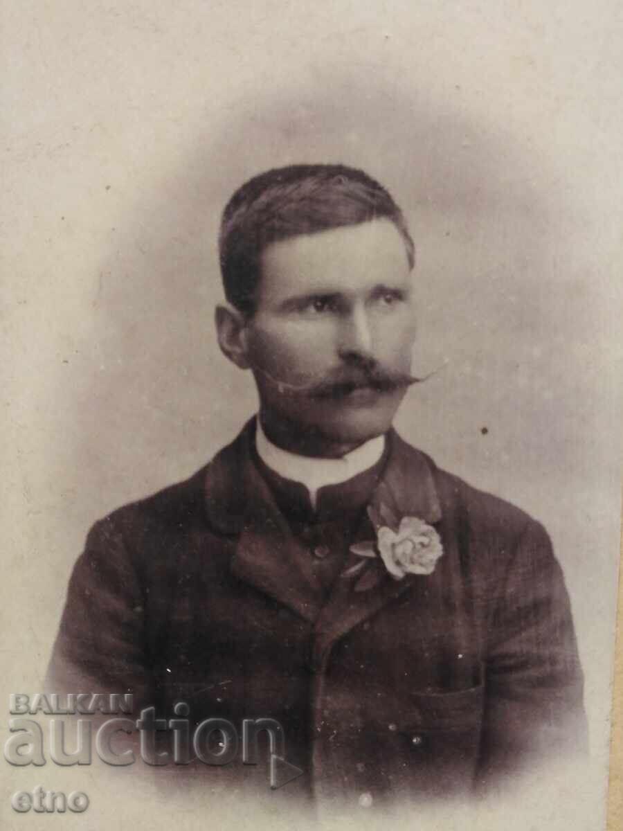 FOTOGRAFIE pe carton din perioada țaristă