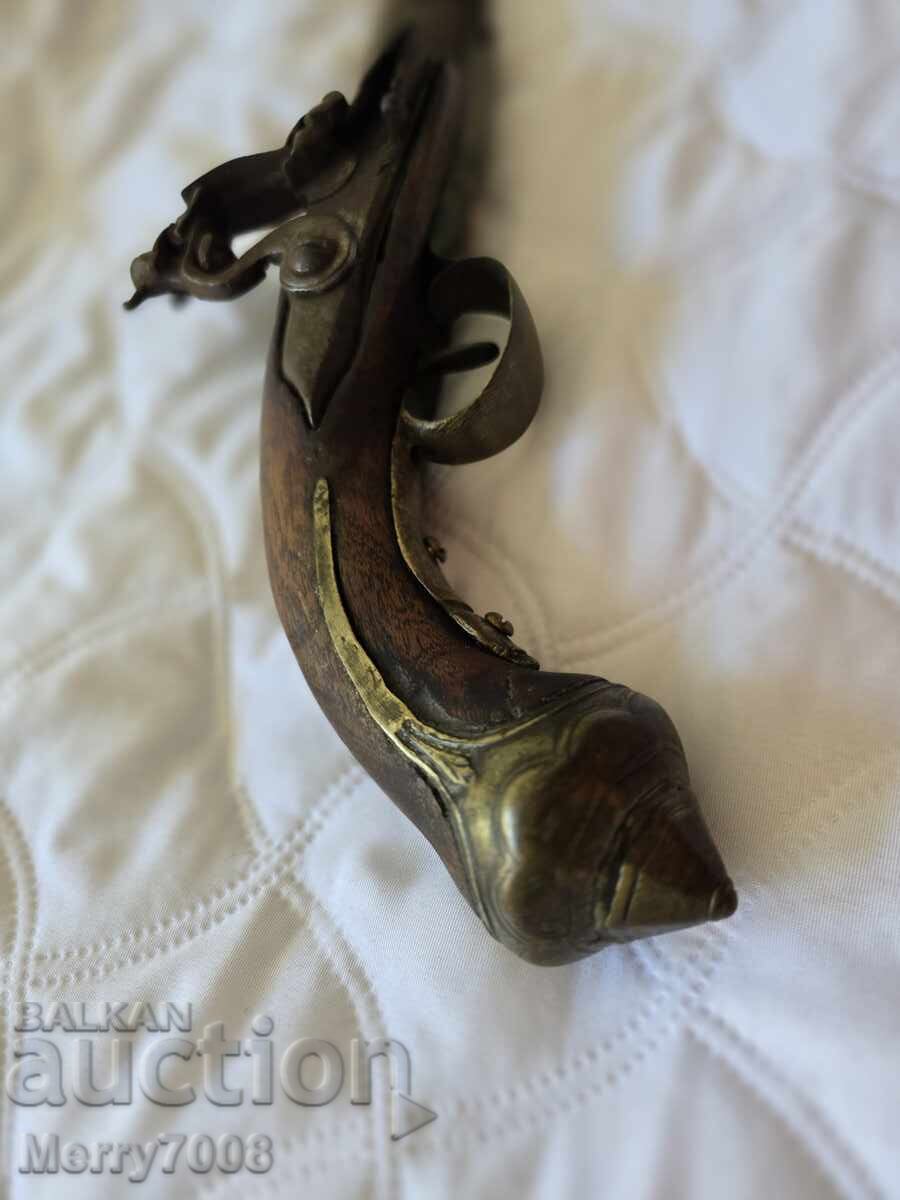 Old authentic flintlock pistol - 1800s! with price € 0.01 | 0.02 BGN