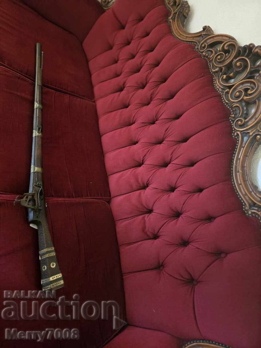 Veche pușcă autentică cu cremene - ȘIȘANE - 1800!