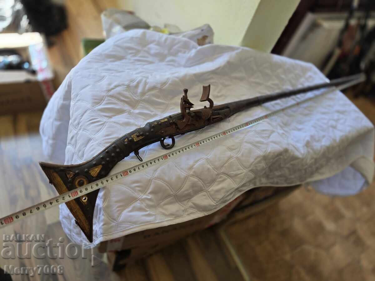 Old authentic flintlock musket - 1800s! ( 1 ) - 5