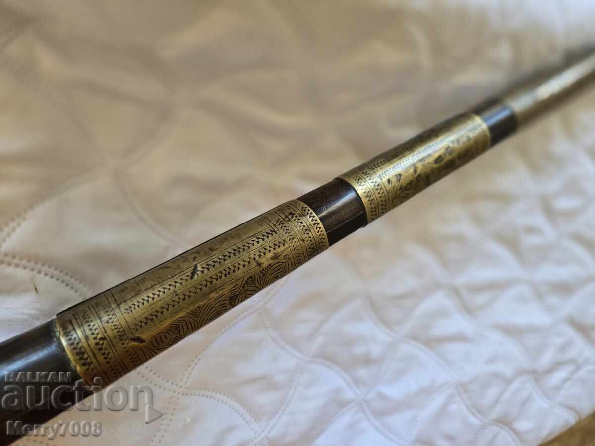 Old authentic flintlock musket - 1800s! (3) - 5