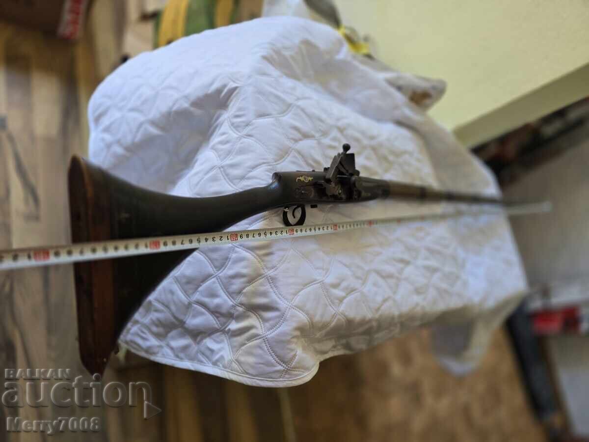 Old authentic flintlock musket - 1800s! (3) - 7