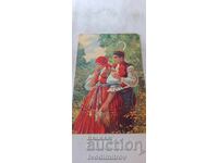 Postcard C. V. Muttich Vzdorovita 1916 C K