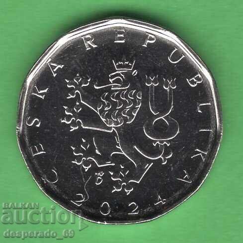 (¯`'•.¸ 2 koruna 2024 CZECH REPUBLIC UNC ¸.•'´¯) with price € 0.40 | 0.78 BGN