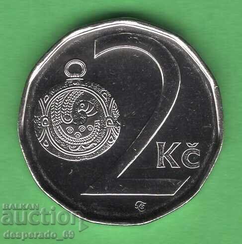 (¯`'•.¸ 2 koruna 2024 CZECH REPUBLIC UNC ¸.•'´¯)