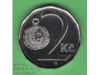 (¯`'•.¸ 2 koruna 2024 CZECH REPUBLIC UNC ¸.•'´¯)