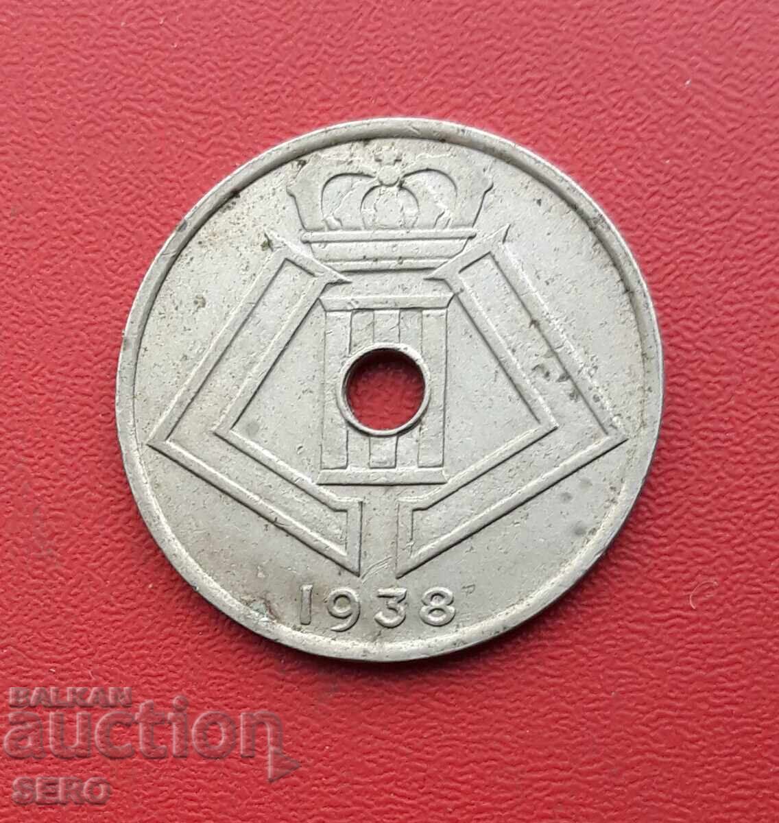 Белгия-10 цента 1938 с цена € 0.50 | 0.98 лв.
