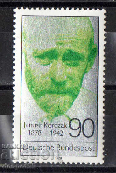 1978. ГФР. 100 год. от рождението на писателя Яниш Корчак.