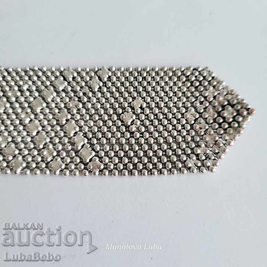 Μεταλλικό βραχιόλι τύπου μανσέτα (cuff bracelet) - 6