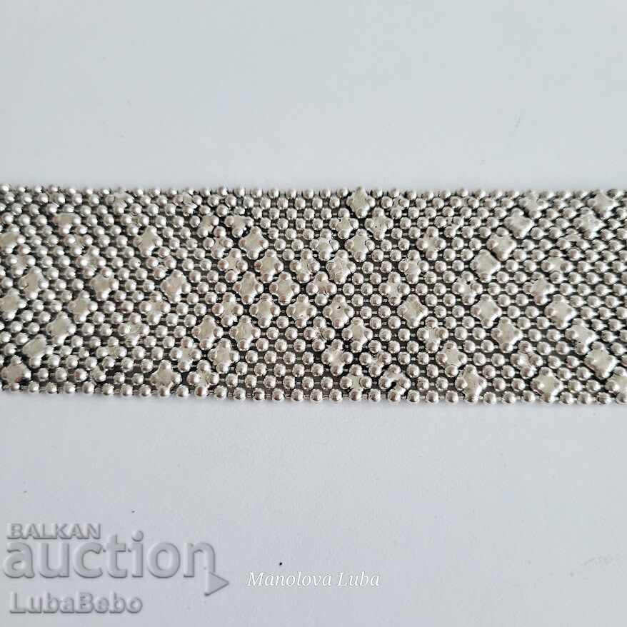 Μεταλλικό βραχιόλι τύπου μανσέτα (cuff bracelet) - 7