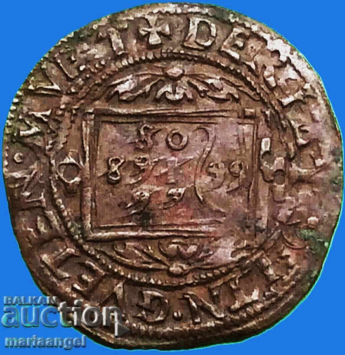 Austria 1 Pfennig Masonic Ferdinand I 2.76g - rare - 5